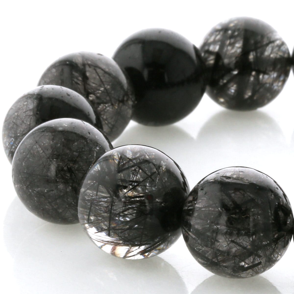 はち様専用タイチンルチル ブラックオパール 魔石 アメジスト