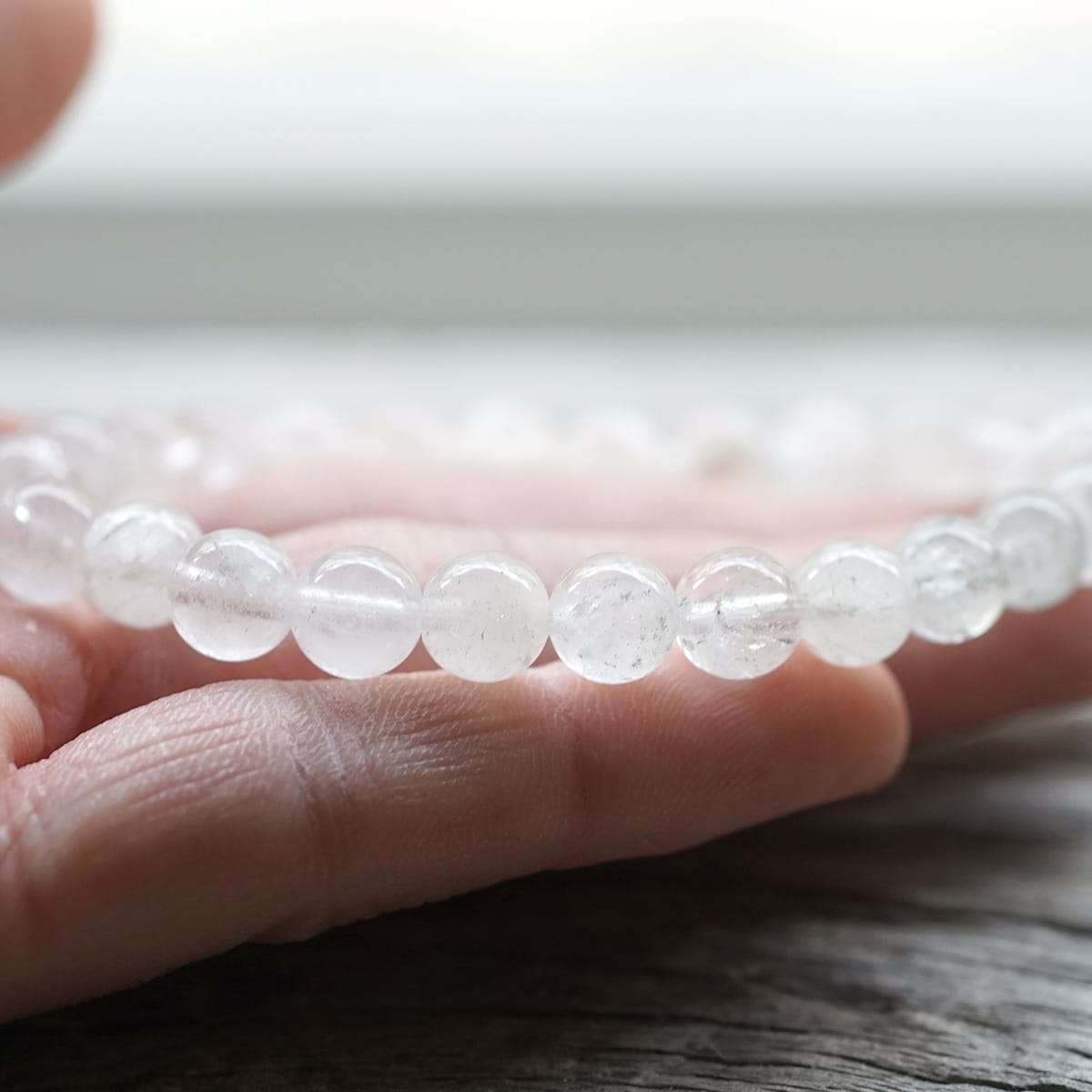 �ҥޥ��徽 �֥쥹��å� �ʥ��ͥå��塦�ҥޡ��� Ganesh Himal�� 8mm�� No.48  [ ������ʪ������ʪ ]  