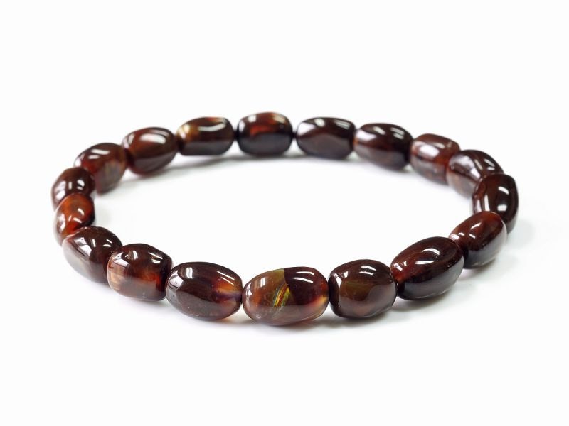 ファイヤーアゲート イレギュラーブレスレット No.4 最高級（5A