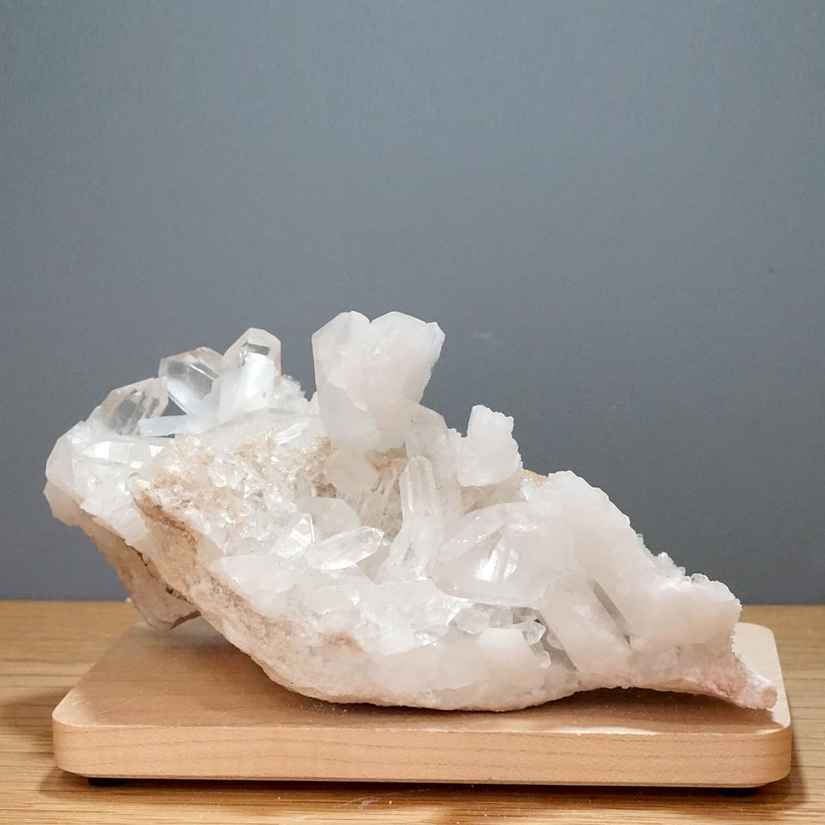 ヒマラヤ水晶 クラスター・原石（クル渓谷） No.10 [ 画像現物・一点物 