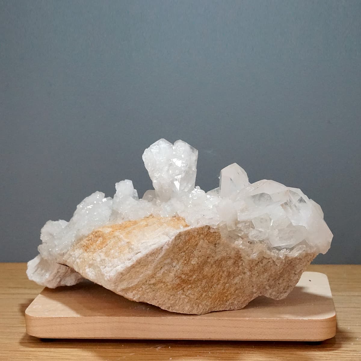 ヒマラヤ水晶 クラスター・原石（クル渓谷） No.10 [ 画像現物・一点物