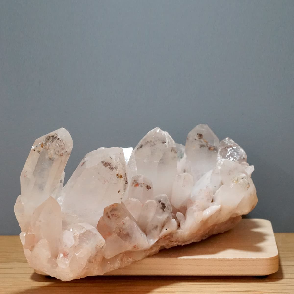 ヒマラヤ水晶 クラスター・原石（クル渓谷） No.12 [ 画像現物・一点物