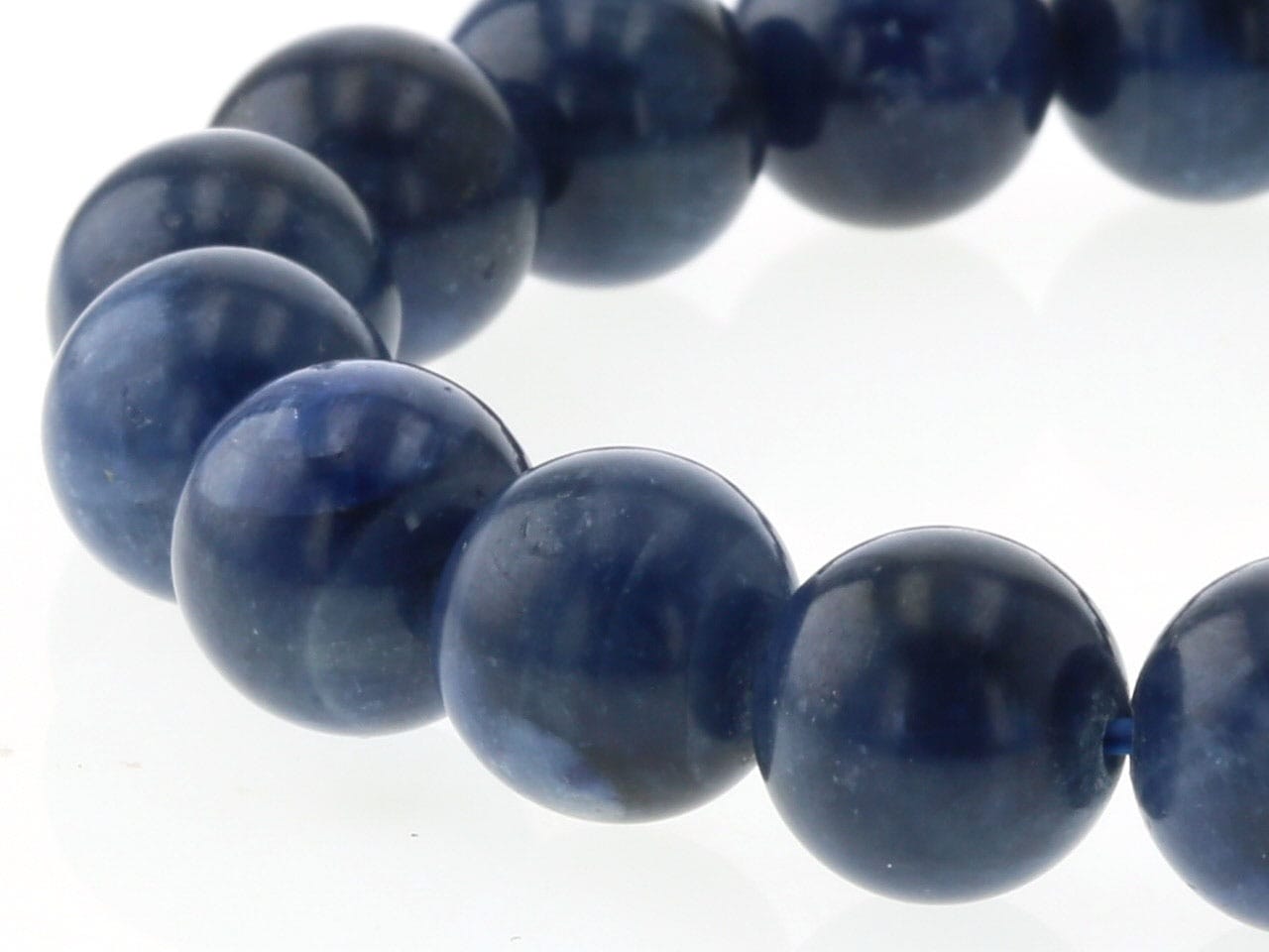 無着色】サファイア ブレスレット（タンザニア産） 7mm玉 No.7 最高級