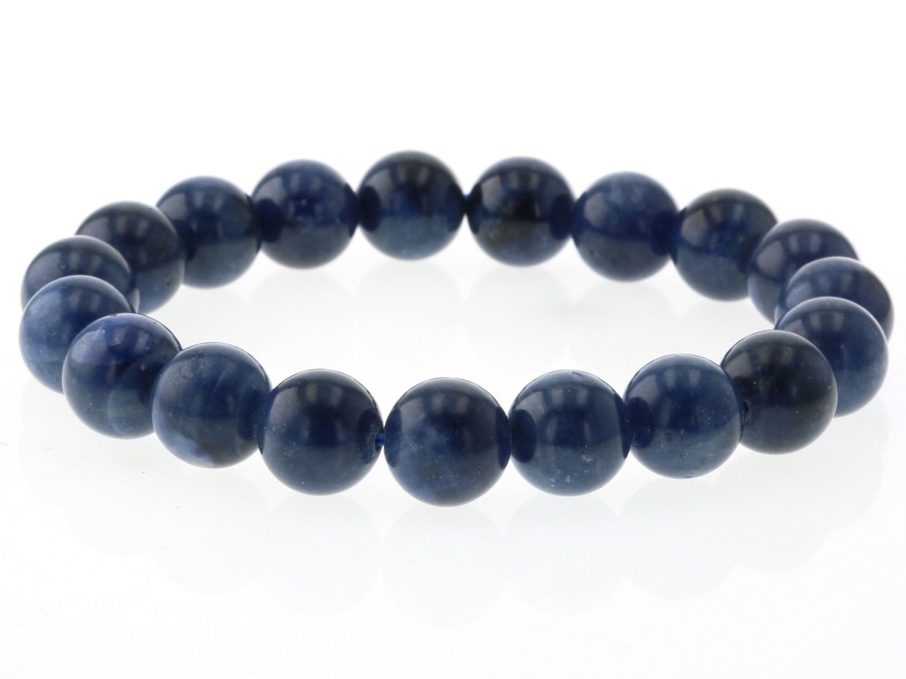 無着色】サファイア ブレスレット（タンザニア産） 7mm玉 No.7 最高級