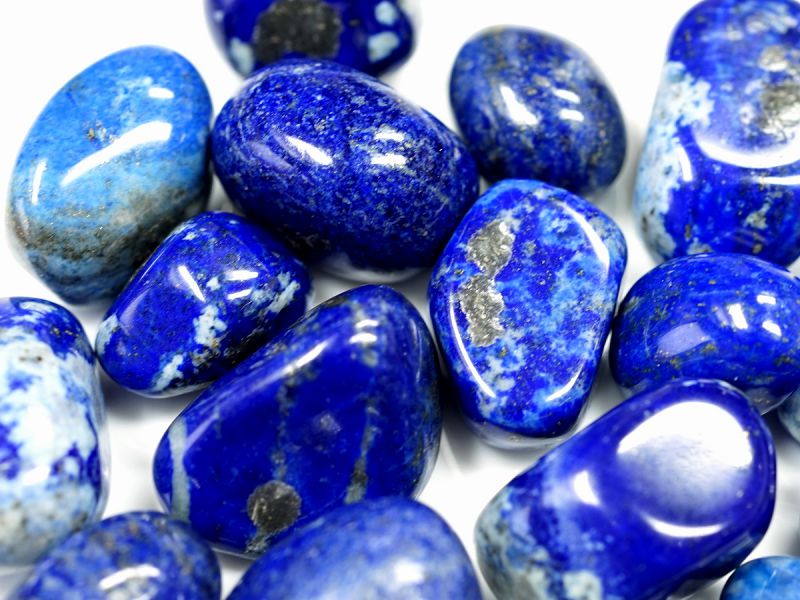 ラピスラズリ（瑠璃） タンブル (Mサイズ） 【100g 浄化】｜最高級