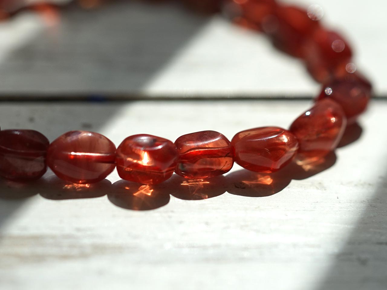 アンデシン イレギュラー ブレスレット No.14 最高級5A ｜最高級