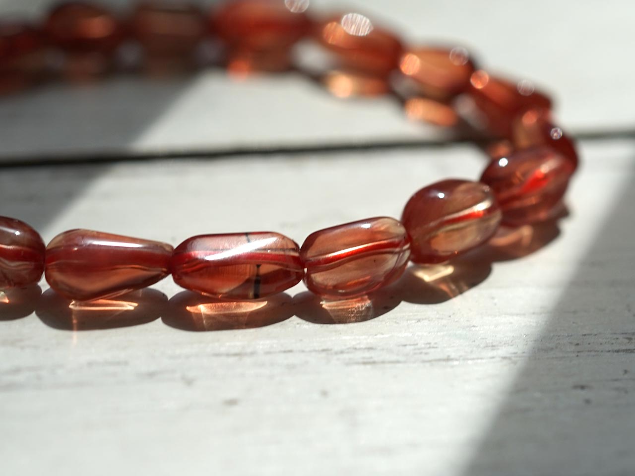 アンデシン イレギュラー ブレスレット No.16 最高級5A ｜最高級