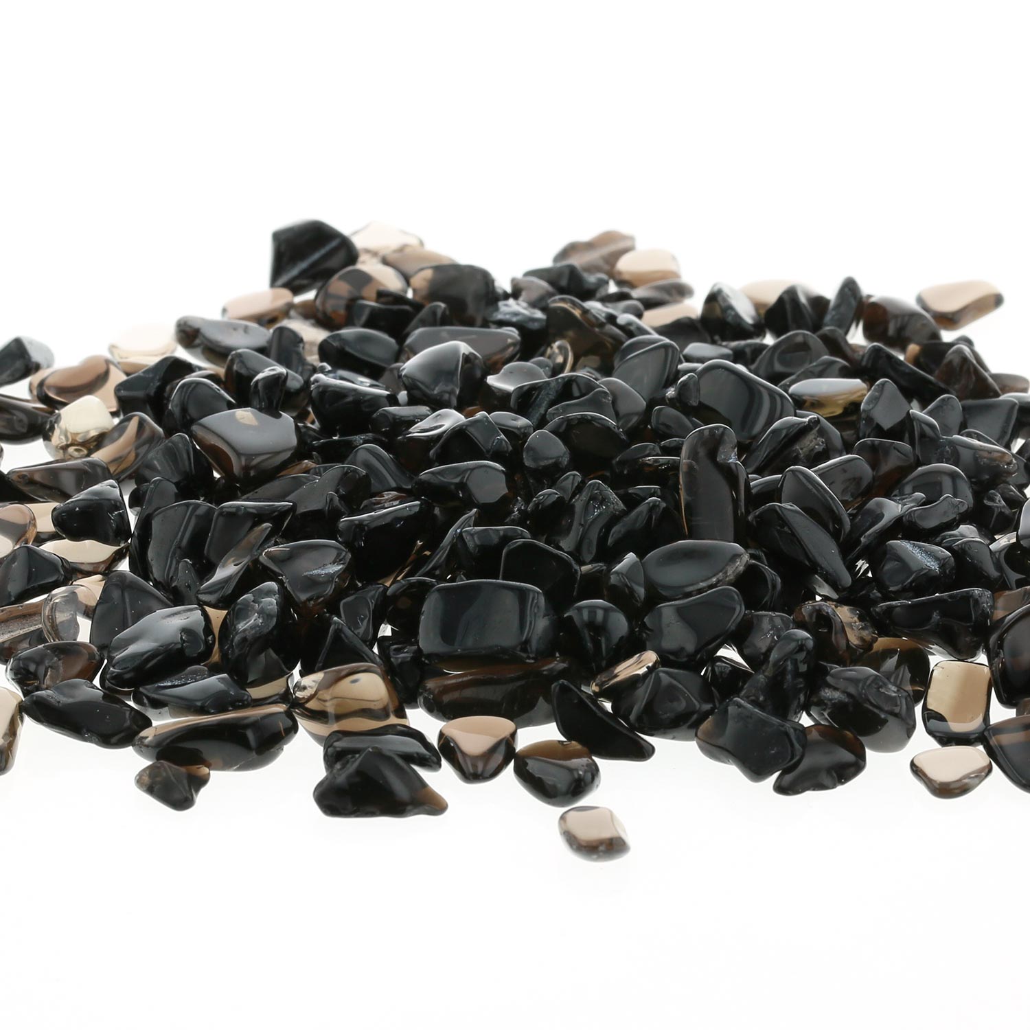 黒水晶 さざれチップ (Mサイズ） 【100g 浄化】｜最高級パワーストーン