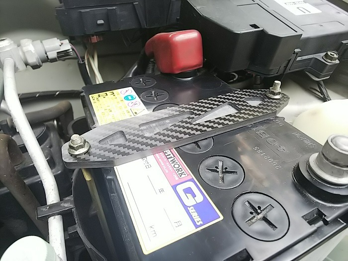 超安い カーボンバッテリーホルダー アクセサリー