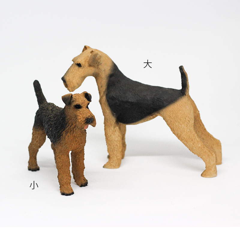 fromUSA】エアデールのフィギュア-全てのテリアに一生涯の幸せを  