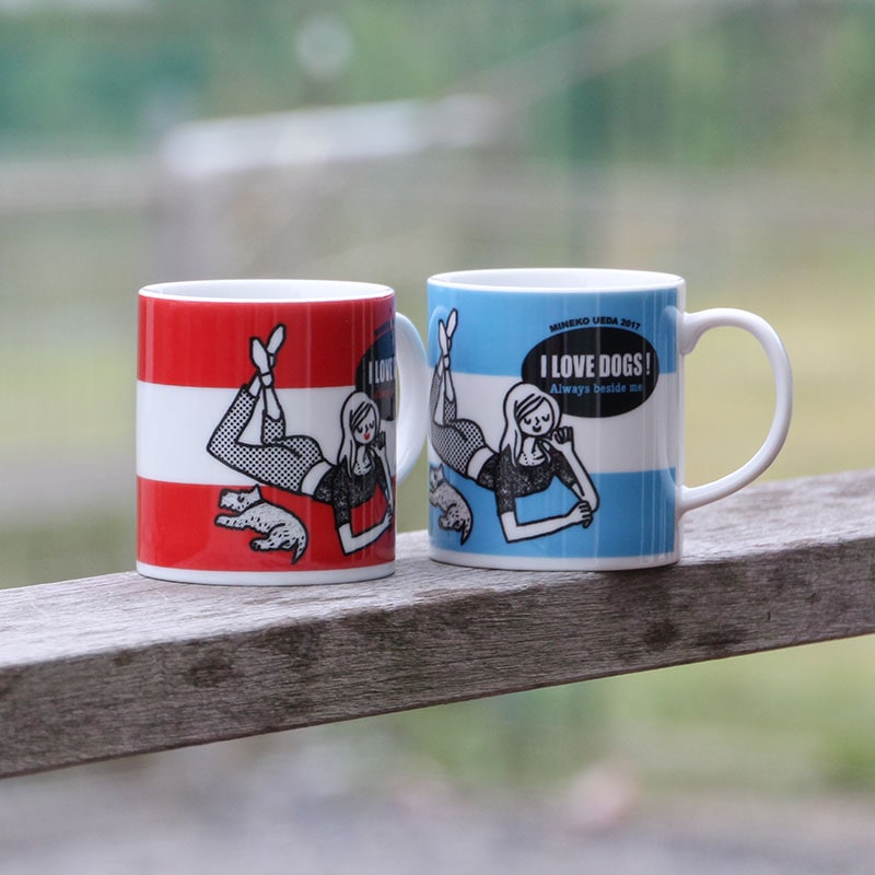MINEKO テリアシリーズ】マグカップ | オーナーグッズ,Mineko Ueda