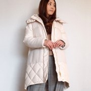 異素材ダウンコート/CHILLEA　7244|CHILLEA