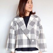 チェックショート丈ジャケット/Coomb　7738|Coomb