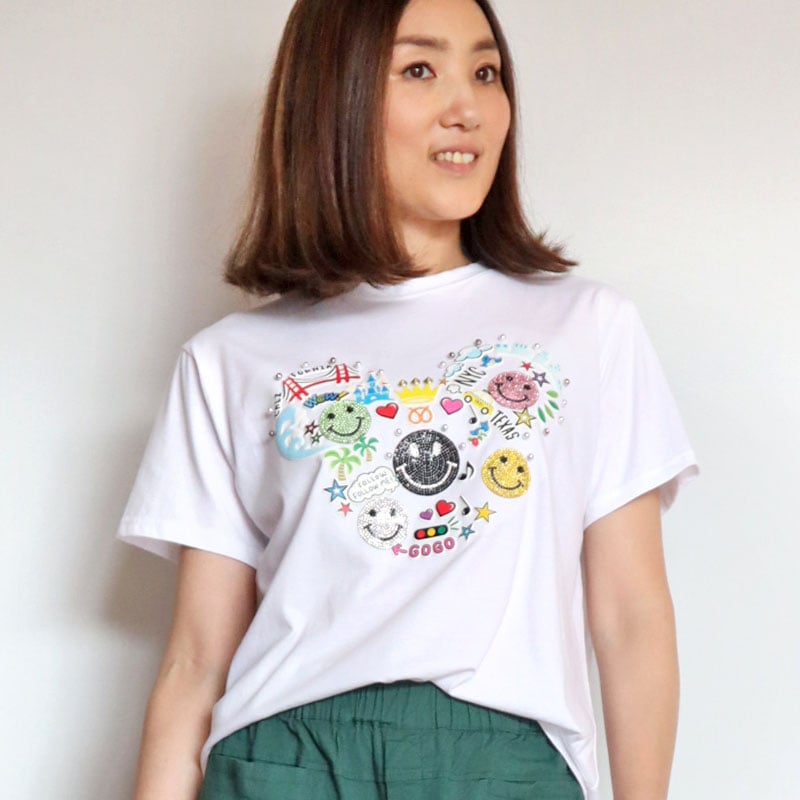 ニコちゃんTシャツ/DUAL VIEW 7873｜DUAL VIEW｜フォルテシモ