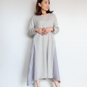 スウェット×ストライプワンピース/Coomb　7899|Coomb