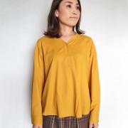 スキッパーブラウス/Civilise　7901|Coomb