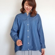 2wayタンガリーシャツ/BLUE FRONCE　8296|BLUE FRONCE