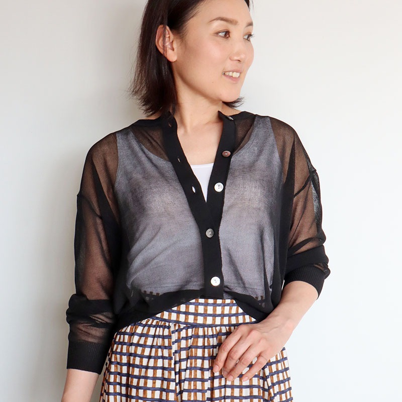 シアーカーディガン/BLUE FRONCE 8622｜BLUE FRONCE｜フォルテシモ