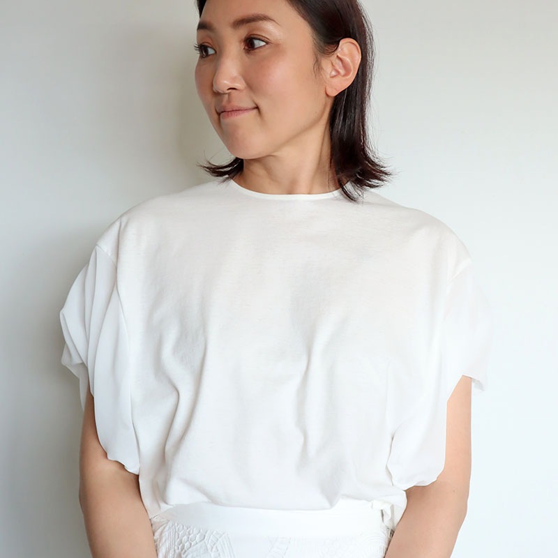 お袖ジョーゼットデザインTシャツ/KOKIA 8655｜KOKIA｜フォルテシモ