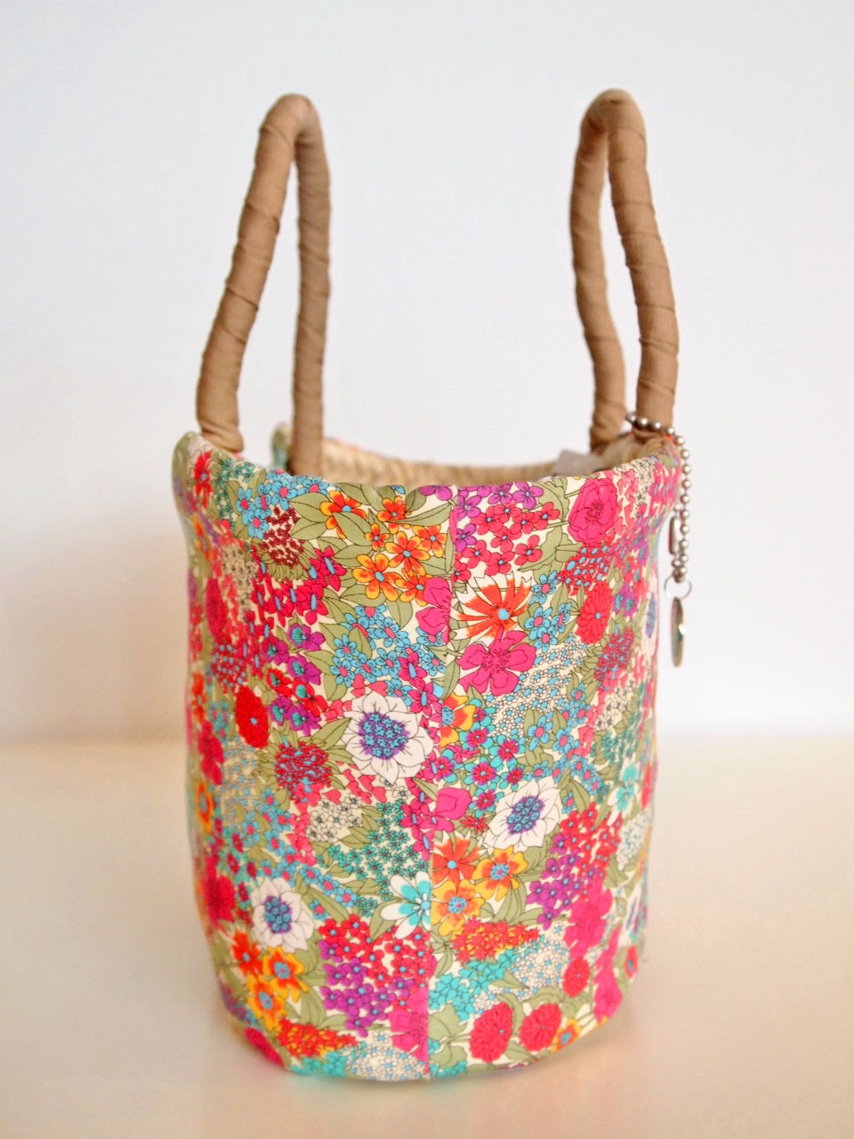 ルネ　Rene Bag\"Souffle\" フラワーモチーフカゴバッグ ルネ Rene Bag