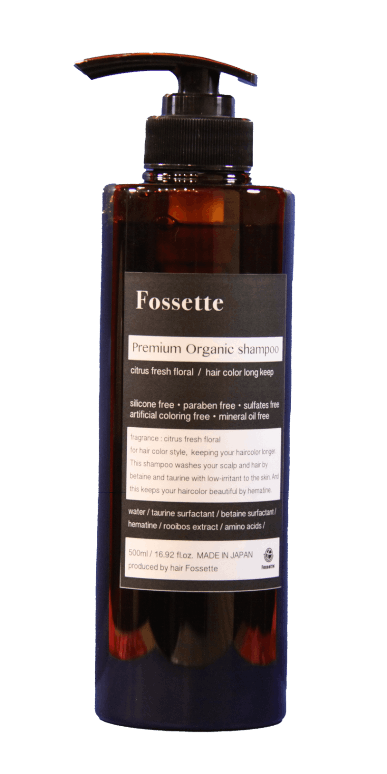 Fossette Color Care Series プレミアムオーガニックシャンプー(ヘマチン)500ML