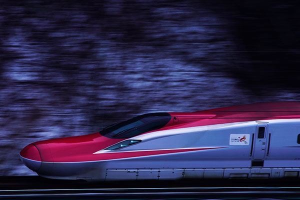 Shin 0011 秋田新幹線e6系 雪流し ゆる鉄画廊nomadオンラインショップ