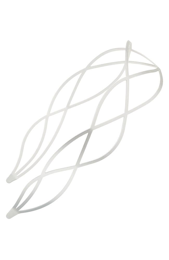 ウェイワード メタル ヘッドバンド (マット シルバー)