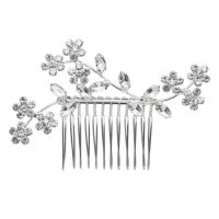 エバリー クリスタル コーム (クリスタル / シルバー)|クリスタル|ピン・コーム