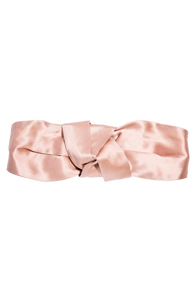 FRANCE Luxe　レザー トップ ノット ヘッドバンド　ブラック【新品】 トップ ノット ヘッドラップ （ブラック） | フランスラックス