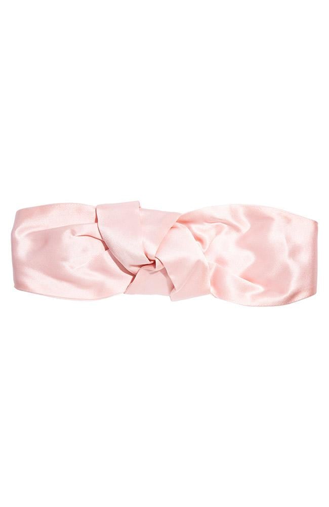 トップ ノット ヘッドラップ （ローズ クォーツ）