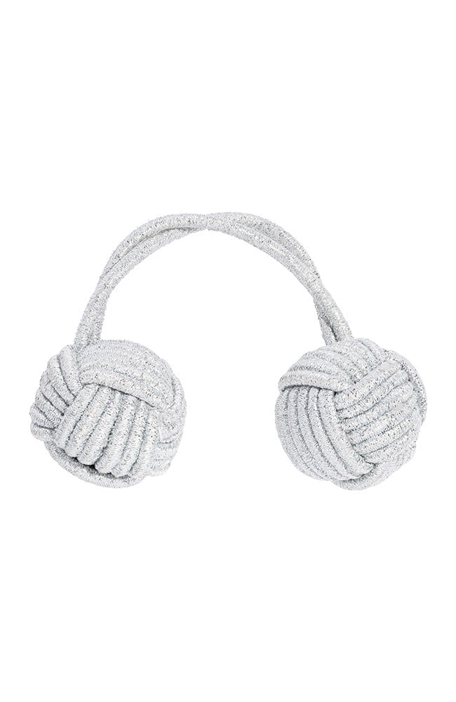 ジャンボ ノッティド ボーブル （シルバー メタリック）