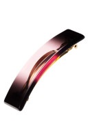 レクタングル バレッタ （メロディー ピンク）|樹脂|バレッタ