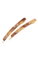 ＜オンラインショップ 限定商品＞ボビー ピン 2本セット （キャラメルホーン）|樹脂|ピン・コーム