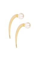 ラージ スパイク ピアス (クリーム/ゴールド)|ピアス|アクセサリー