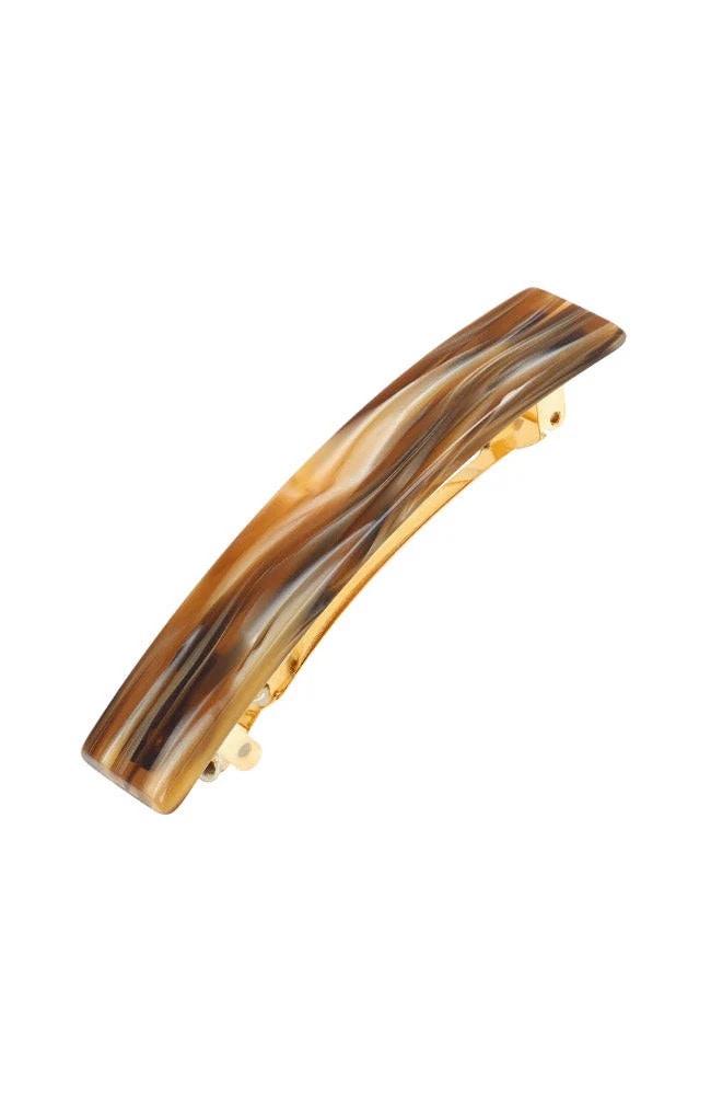 【FRANCE LUXE】国内完売 レクタングル バレッタ クラッシュ レクタングル バレッタ (クラッシュ) | フランスラックス