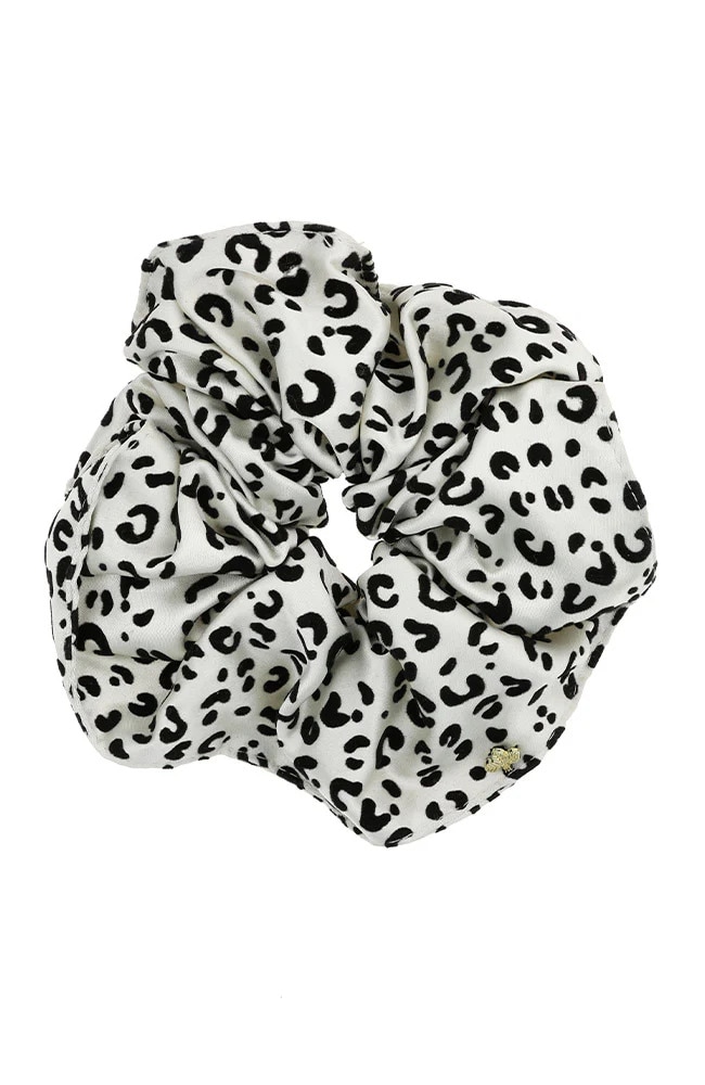 FRANCE LUXEミディアム スクランチー シルク シャルムーズ ピューター ミディアム スクランチー (シルク シャルムーズ ピューター