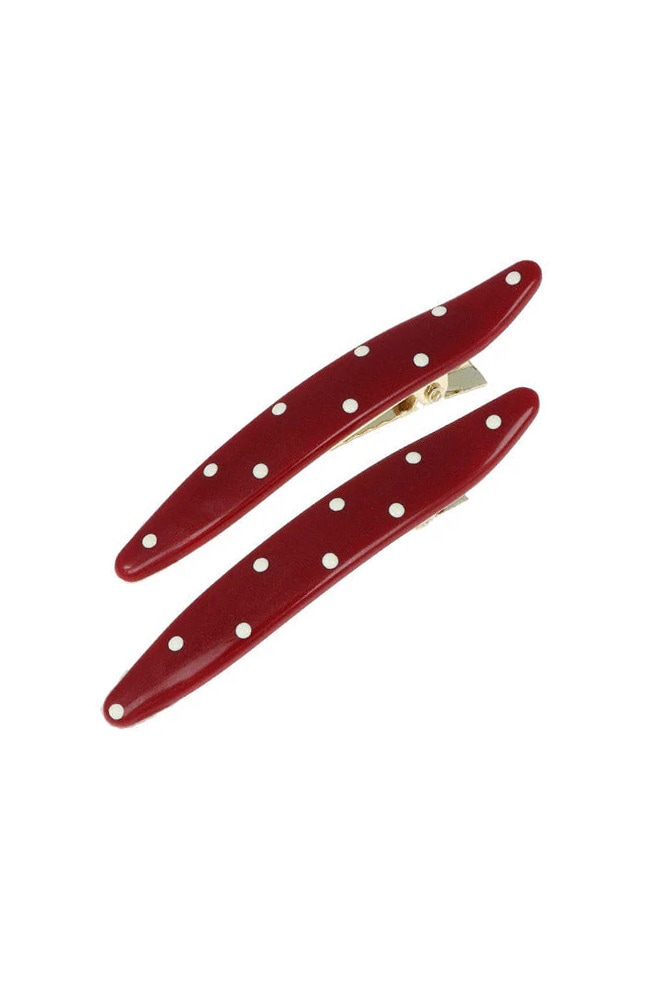 サンタン ピン（レッド/ホワイト）