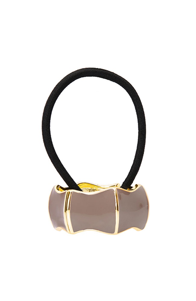 エナメル バンブー カフ ポニー (モカ)