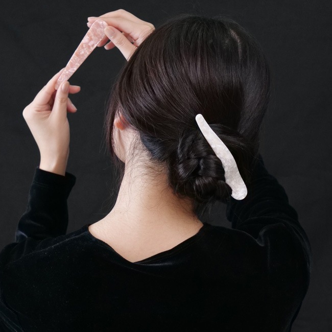 クラリーナ ピンチ クリップ (パール)