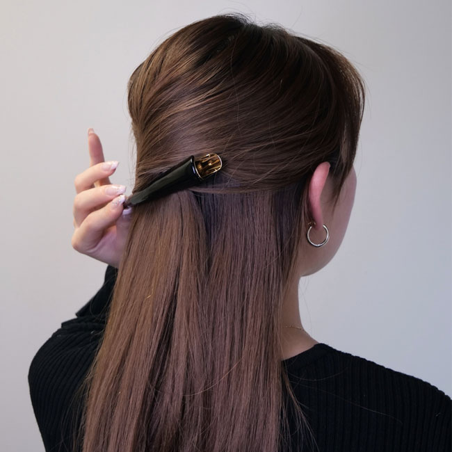 メイクオーバー ピンチ クリップ (ブラック)