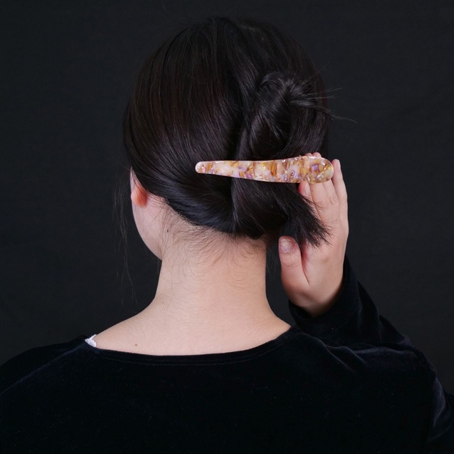 クラリーナ ピンチ クリップ (クッキースワール)