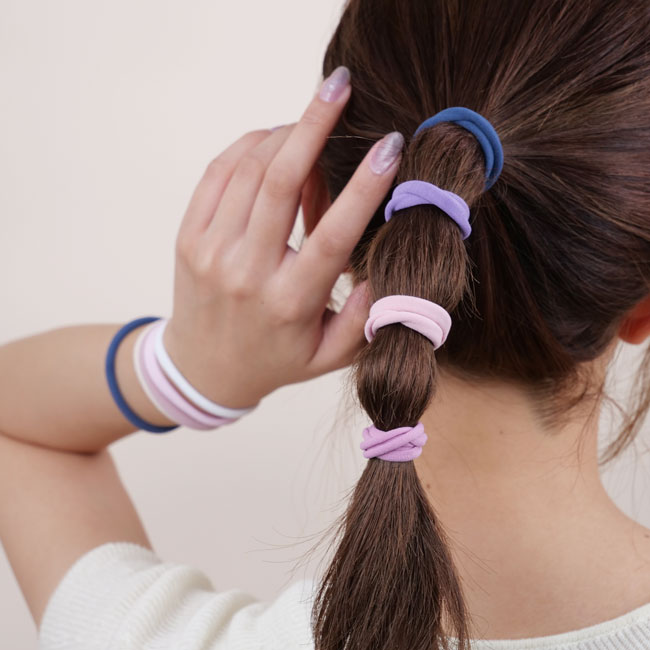 <オンラインショップ 限定商品>ヨガ ポニー 12P (ピンク/パープル マルチ)