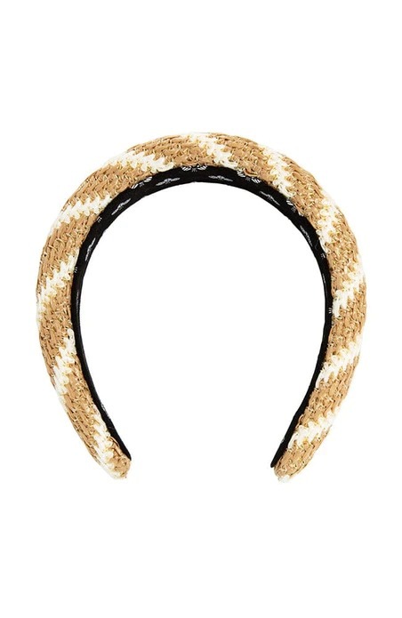 ブリン ヘッドバンド (ストロー/アイボリー)