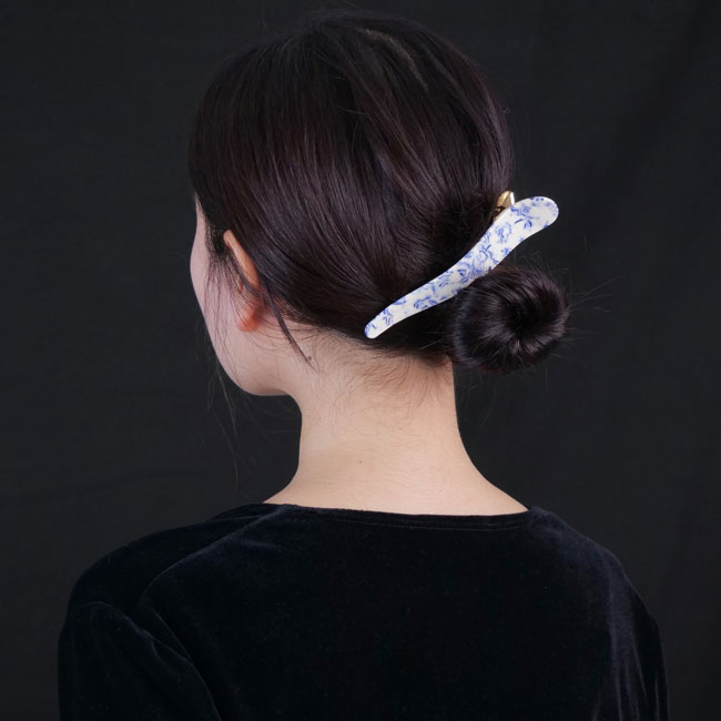 クラリーナ ピンチ クリップ (シボリ)