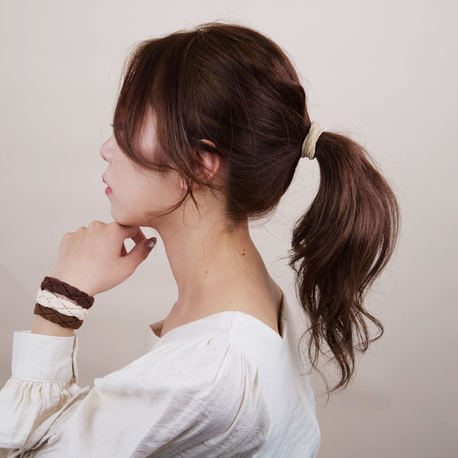 キルティング ポニー 5P (ドリフトウッド)