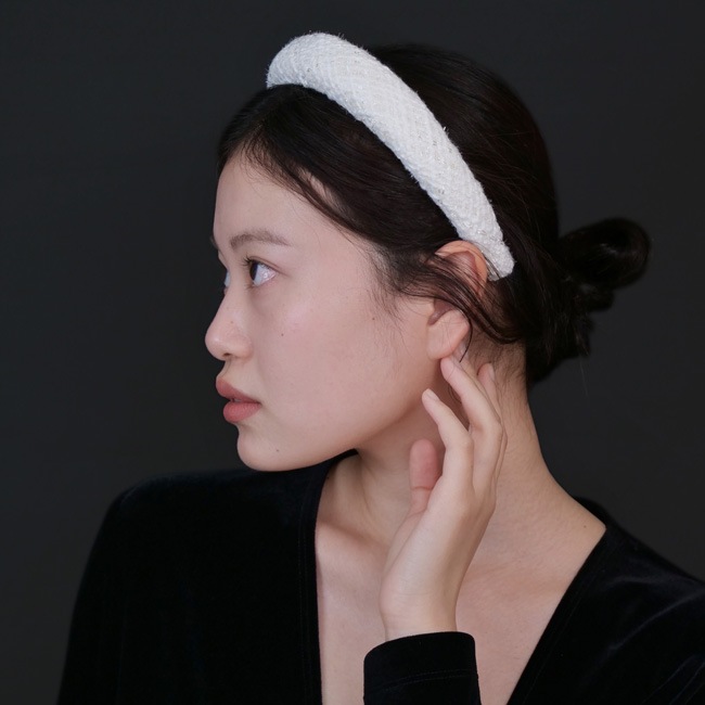 シャノン ヘッドバンド (ホワイト)