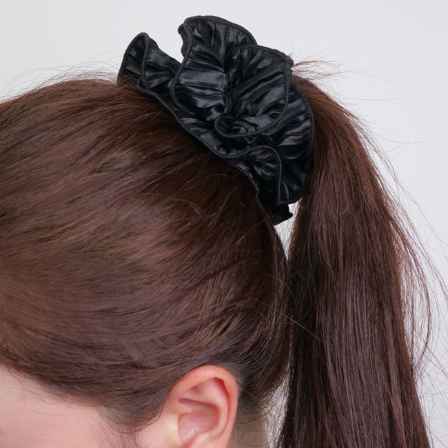 クレオ スクランチー (ブラック)