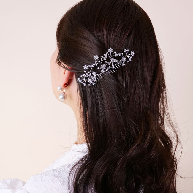 エララ クリスタル コーム (クリスタル/シルバー)