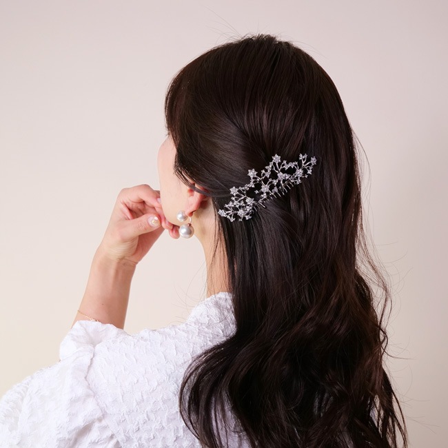 エララ クリスタル コーム (クリスタル/シルバー)