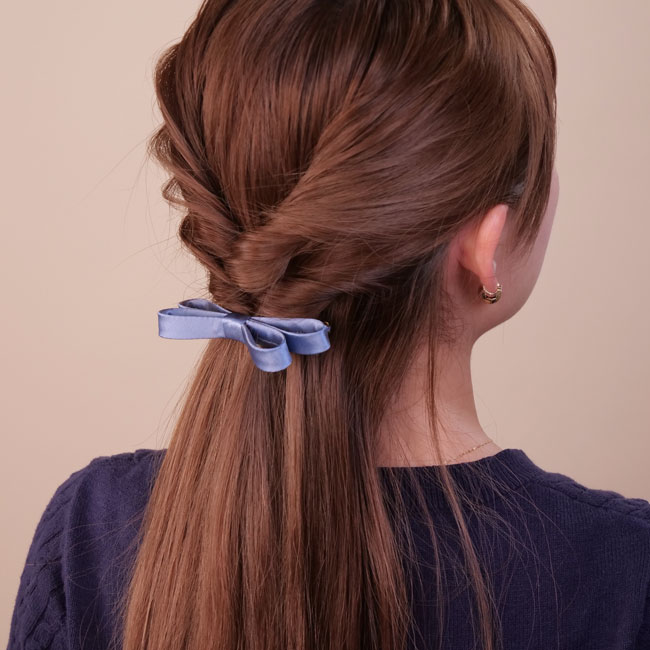 スモール クチュール ボウ バレッタ (ニューポート)